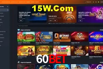 Slots com jackpots e giros grátis na 60Bet